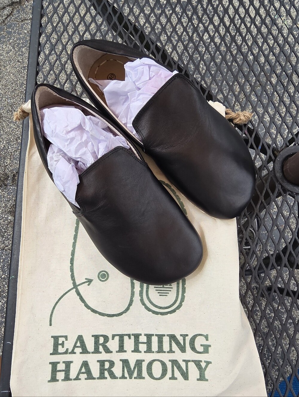 Earthing Harmony Handcrafted Leather Barefoot Loafers - Picture 4 of 11